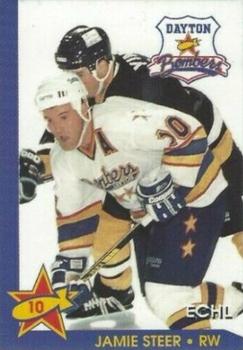 1994-95 Dayton Bombers (ECHL) #8 Jamie Steer Front