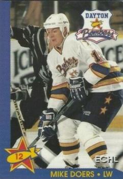 1994-95 Dayton Bombers (ECHL) #10 Mike Doers Front