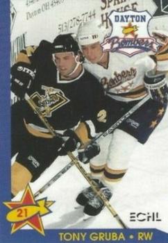 1994-95 Dayton Bombers (ECHL) #15 Tony Gruba Front