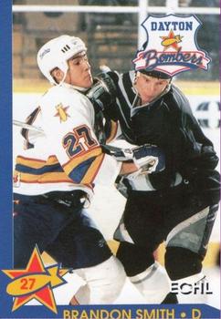 1994-95 Dayton Bombers (ECHL) #17 Brandon Smith Front