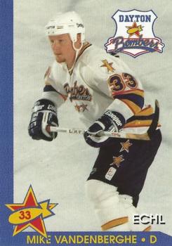 1994-95 Dayton Bombers (ECHL) #19 Mike Vandenberghe Front