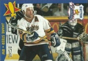 1994-95 Dayton Bombers (ECHL) #22 Jamie Steer Front