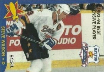 1994-95 Dayton Bombers (ECHL) #23 Steve Wilson Front