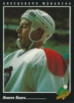 1994-95 RBI Sports Cards Greensboro Monarchs (ECHL) #35 Sverre Sears Front