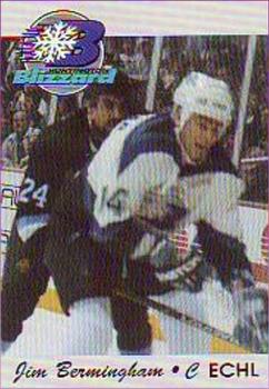 1994-95 Huntington Blizzard (ECHL) #4 Jim Bermingham Front