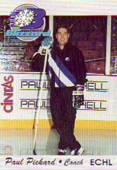 1994-95 Huntington Blizzard (ECHL) #23 Paul Pickard Front