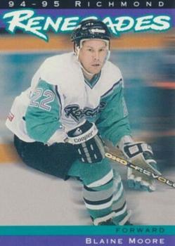 1994-95 Richmond Renegades (ECHL) #NNO Blaine Moore Front