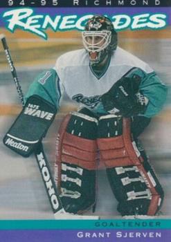 1994-95 Richmond Renegades (ECHL) #NNO Grant Sjerven Front