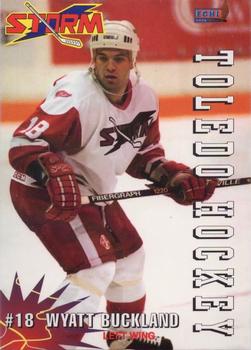 1994-95 Toledo Storm (ECHL) #NNO Wyatt Buckland Front