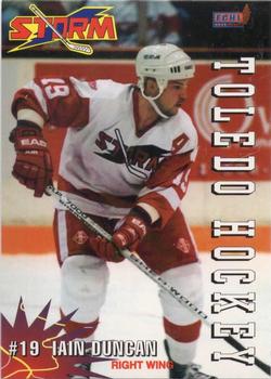 1994-95 Toledo Storm (ECHL) #NNO Iain Duncan Front