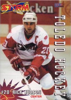 1994-95 Toledo Storm (ECHL) #NNO Rick Judson Front