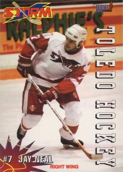 1994-95 Toledo Storm (ECHL) #NNO Jay Neal Front