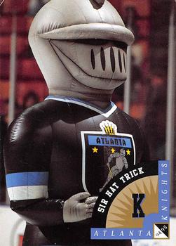 1994-95 Atlanta Knights (IHL) #K Sir Hat Trick Front