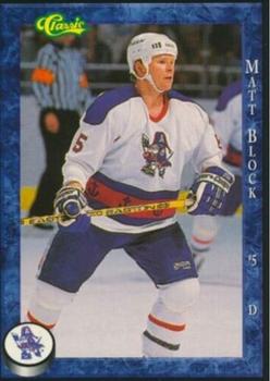 1994-95 Classic Milwaukee Admirals (IHL) #3 Matt Hervey Front