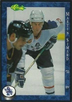 1994-95 Classic Milwaukee Admirals (IHL) #18 Martin Simard Front