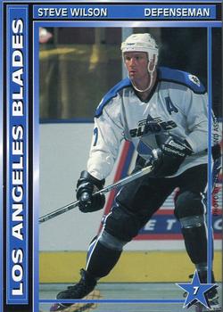 1994-95 Sport Shots Los Angeles Blades (RHI) #NNO Steve Wilson Front