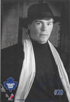 1993-94 Toronto Maple Leafs Action Photos #NNO Alexei Kudashov Back
