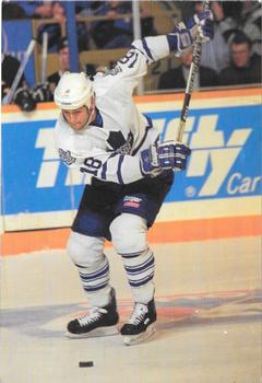 1993-94 Toronto Maple Leafs Action Photos #NNO Kent Manderville Front