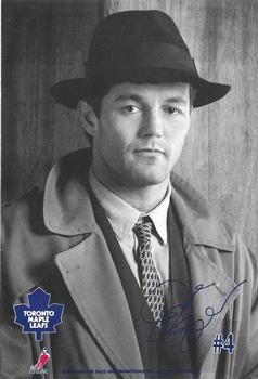 1993-94 Toronto Maple Leafs Action Photos #NNO Dave Ellett Back