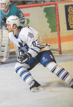 1993-94 Toronto Maple Leafs Action Photos #NNO Doug Gilmour Front