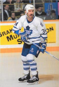 1993-94 Toronto Maple Leafs Action Photos #NNO Jamie Macoun Front