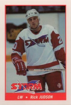 1993-94 Toledo Storm (ECHL) #22 Rick Judson Front