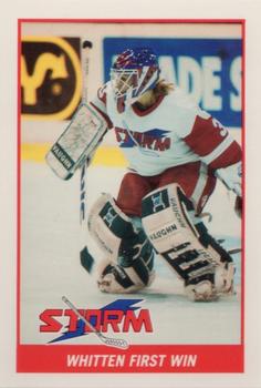 1993-94 Toledo Storm (ECHL) #NNO Whitten First Win Front