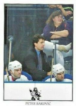 1993-94 Milwaukee Admirals (IHL) #3 Peter Bakovic Front