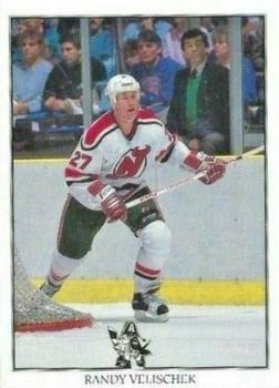1993-94 Milwaukee Admirals (IHL) #16 Randy Velischek Front