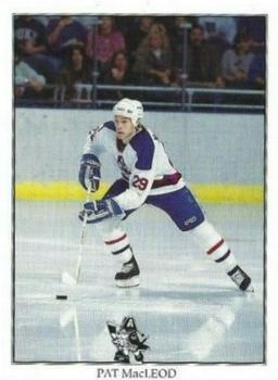 1993-94 Milwaukee Admirals (IHL) #23 Pat MacLeod Front