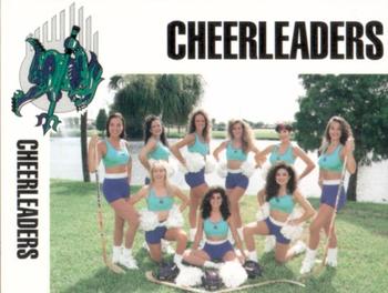 1993-94 Tampa Bay Tritons (RHI) #NNO Cheerleaders Front
