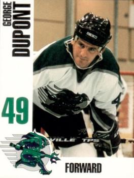 1993-94 Tampa Bay Tritons (RHI) #NNO George Dupont Front