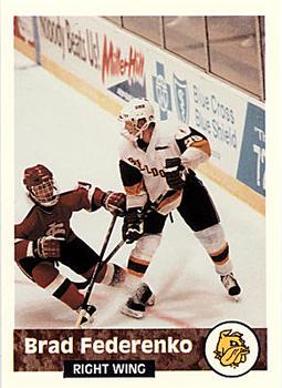 1993-94 Collect-A-Sport Minnesota-Duluth Bulldogs (NCAA) #NNO Brad Federenko Front