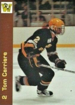 1993-94 Western Michigan Broncos (NCAA) #2 Tom Carriere Front