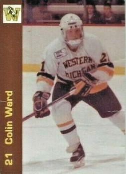 1993-94 Western Michigan Broncos (NCAA) #18 Colin Ward Front