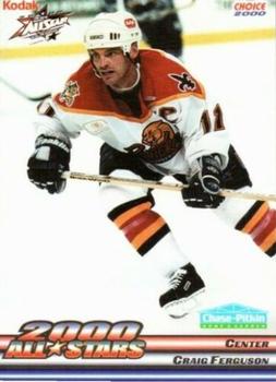 1999-00 Choice 2000 AHL All-Stars #1 Craig Ferguson Front