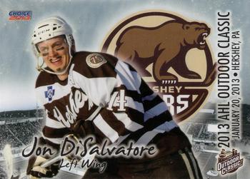 2012-13 Choice AHL Outdoor Classic #4 Jon DiSalvatore Front