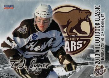 2012-13 Choice AHL Outdoor Classic #19 T.J. Syner Front