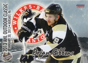 2012-13 Choice AHL Outdoor Classic #26 Brian Gibbons Front