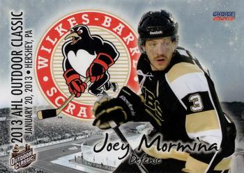 2012-13 Choice AHL Outdoor Classic #31 Joey Mormina Front