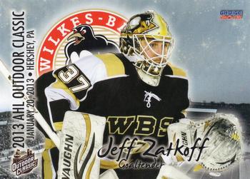 2012-13 Choice AHL Outdoor Classic #41 Jeff Zatkoff Front