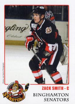 2010-11 Just Sports Photography Binghamton Senators (AHL) #22 Zack Smith Front