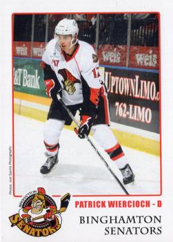 2010-11 Just Sports Photography Binghamton Senators (AHL) #25 Patrick Wiercioch Front