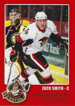 2010-11 Binghamton Senators (AHL) #22 Zack Smith Front