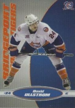 2010-11 Choice Bridgeport Sound Tigers (AHL) #8 David Ullstrom Front