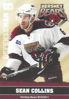 2010-11 Hershey Bears (AHL) #NNO Sean Collins Front