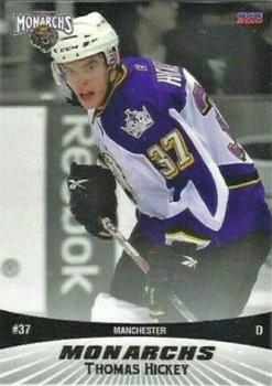 2010-11 Choice Manchester Monarchs (AHL) #7 Thomas Hickey Front