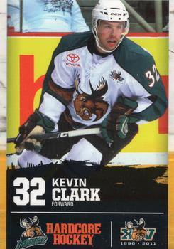 2010-11 Manitoba Moose (AHL) #NNO Kevin Clark Front