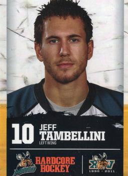 2010-11 Manitoba Moose (AHL) #NNO Jeff Tambellini Front