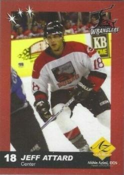2003-04 Las Vegas Wranglers (ECHL) #NNO Jeff Attard Front